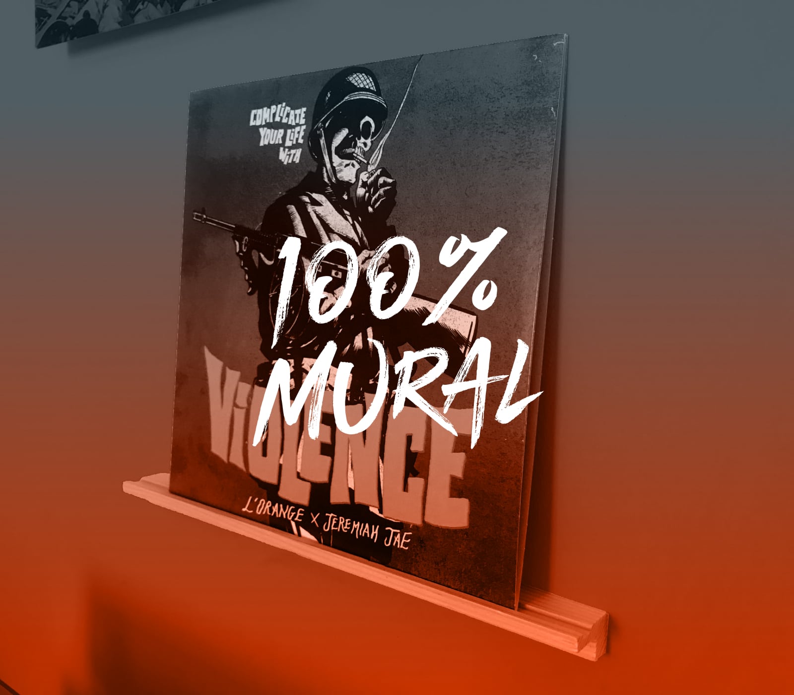 Grip Poster • Support mural sur-mesure pour pochette vinyle